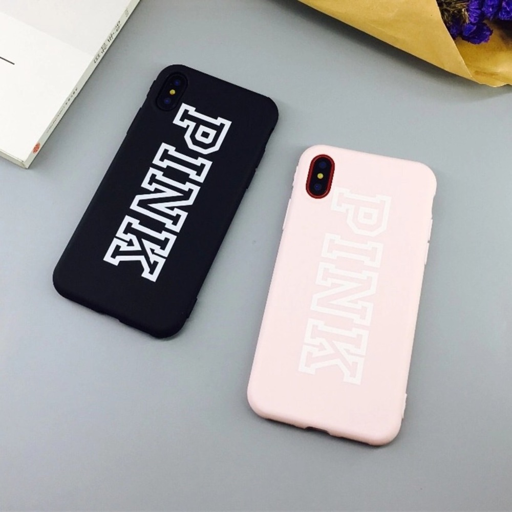 Black PINK case. Iphone 7 / 8 Plus
